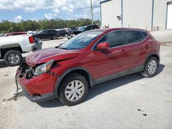 Salvage cars for sale at auction: 2019 Nissan Rogue Sport S