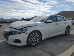 Salvage cars for sale at Colton, CA auction: 2022 Honda Accord Hybrid