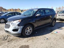 Chevrolet salvage cars for sale: 2017 Chevrolet Equinox LS