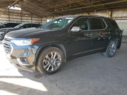 Chevrolet salvage cars for sale: 2019 Chevrolet Traverse Premier