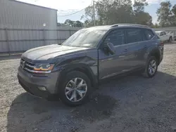 Salvage cars for sale at Gastonia, NC auction: 2019 Volkswagen Atlas SE