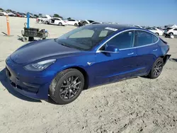 Carros salvage a la venta en subasta: 2020 Tesla Model 3