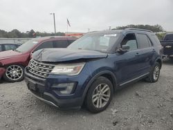 Vehiculos salvage en venta de Copart Montgomery, AL: 2017 Ford Explorer XLT