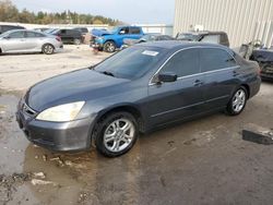 2006 Honda Accord EX en venta en Franklin, WI