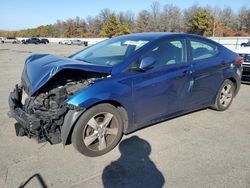 Salvage cars for sale at Brookhaven, NY auction: 2013 Hyundai Elantra GLS