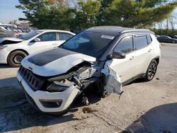 Jeep salvage cars for sale: 2018 Jeep Compass Trailhawk