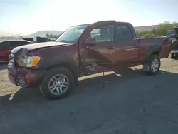 Salvage trucks for sale at Las Vegas, NV auction: 2005 Toyota Tundra Double Cab Limited