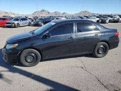 Salvage cars for sale at North Las Vegas, NV auction: 2013 Toyota Corolla Base