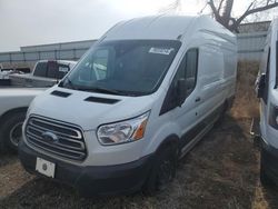 Salvage trucks for sale at Davison, MI auction: 2019 Ford Transit T-250