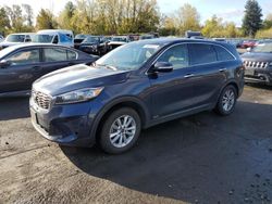 Salvage cars for sale at Portland, OR auction: 2019 KIA Sorento LX