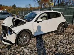 Salvage cars for sale at Candia, NH auction: 2021 Mazda CX-5 Grand Touring