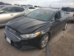 Salvage cars for sale at Tucson, AZ auction: 2018 Ford Fusion SE