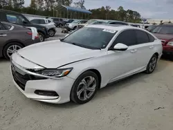 Salvage cars for sale at Spartanburg, SC auction: 2018 Honda Accord EXL