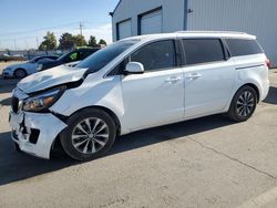 Salvage cars for sale at Nampa, ID auction: 2018 KIA Sedona EX