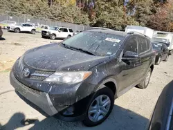 Salvage cars for sale at Waldorf, MD auction: 2015 Toyota Rav4 LE