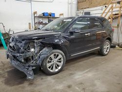 Salvage cars for sale from Copart Ham Lake, MN: 2019 Ford Explorer Limited