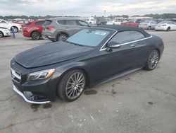 Carros salvage para piezas a la venta en subasta: 2017 Mercedes-Benz S 550