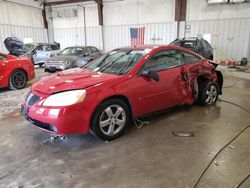 Pontiac Vehiculos salvage en venta: 2006 Pontiac G6 GT