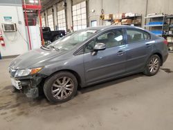 Honda Civic ex salvage cars for sale: 2012 Honda Civic EX