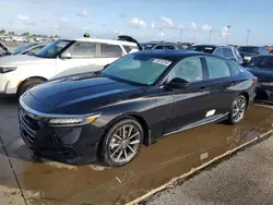 Honda Accord exl salvage cars for sale: 2022 Honda Accord EXL