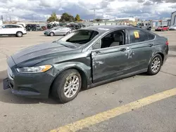 Salvage cars for sale at Nampa, ID auction: 2016 Ford Fusion S