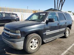 Salvage cars for sale at Van Nuys, CA auction: 2001 Chevrolet Tahoe K1500