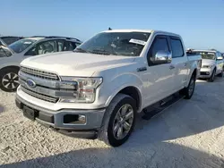 Carros salvage para piezas a la venta en subasta: 2019 Ford F150 Supercrew