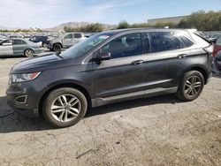 Salvage cars for sale at Las Vegas, NV auction: 2017 Ford Edge SEL