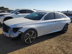 Salvage cars for sale at San Martin, CA auction: 2022 Honda Accord Sport