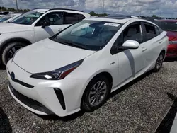 Toyota salvage cars for sale: 2021 Toyota Prius Special Edition