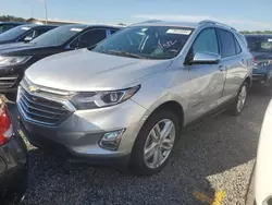 Salvage cars for sale at Riverview, FL auction: 2020 Chevrolet Equinox Premier