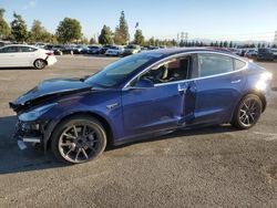 2018 Tesla Model 3 en venta en Rancho Cucamonga, CA