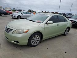 Toyota salvage cars for sale: 2007 Toyota Camry Hybrid