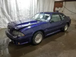 Ford salvage cars for sale: 1989 Ford Mustang GT