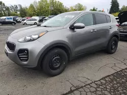 KIA Vehiculos salvage en venta: 2017 KIA Sportage LX