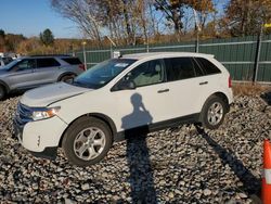 Salvage cars for sale at Candia, NH auction: 2013 Ford Edge SE