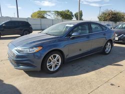 Ford Vehiculos salvage en venta: 2018 Ford Fusion SE