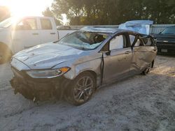 Salvage cars for sale at Midway, FL auction: 2020 Ford Fusion SEL