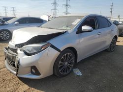 Salvage cars for sale from Copart Elgin, IL: 2016 Toyota Corolla L