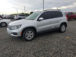 Carros salvage para piezas a la venta en subasta: 2017 Volkswagen Tiguan S