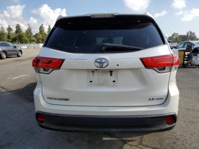 2018 Toyota Highlander LE