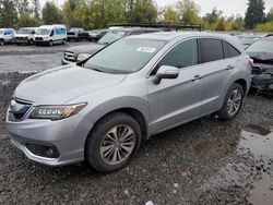 Salvage cars for sale at Portland, OR auction: 2018 Acura RDX Advance