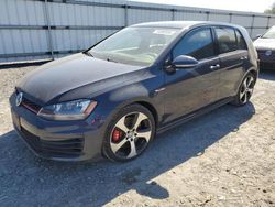 Salvage cars for sale at Fredericksburg, VA auction: 2017 Volkswagen GTI Sport