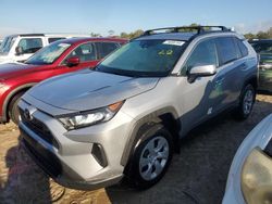 Flood-damaged cars for sale at auction: 2021 Toyota Rav4 LE