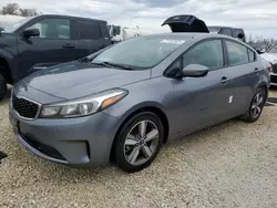 Salvage cars for sale at Arcadia, FL auction: 2018 KIA Forte LX