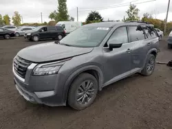 Salvage cars for sale at Montreal Est, QC auction: 2024 Nissan Pathfinder SV