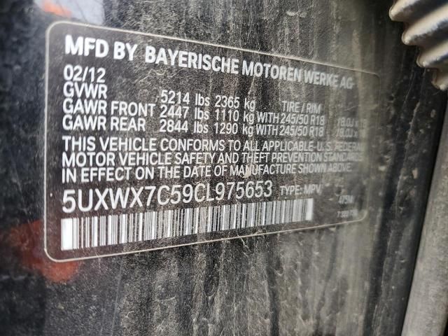 2012 BMW X3 XDRIVE35I