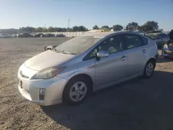 Toyota salvage cars for sale: 2010 Toyota Prius