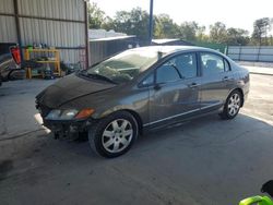 Salvage cars for sale from Copart Cartersville, GA: 2007 Honda Civic LX