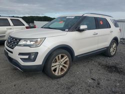 Salvage cars for sale at Assonet, MA auction: 2016 Ford Explorer Limited